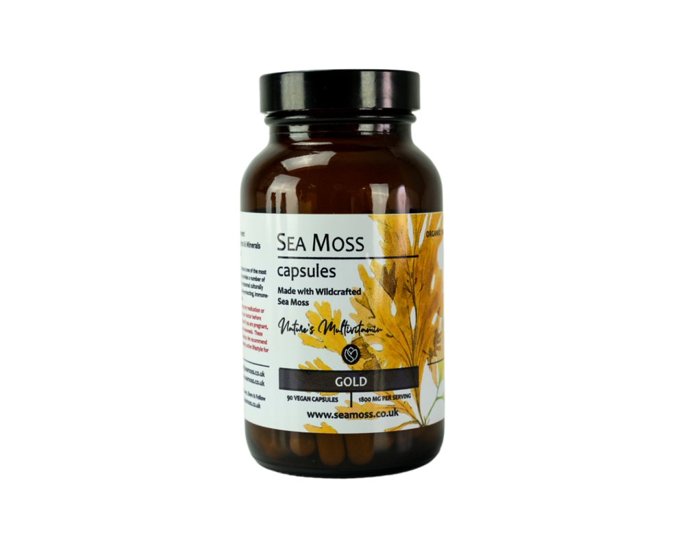 90 Gold Sea Moss Capsules